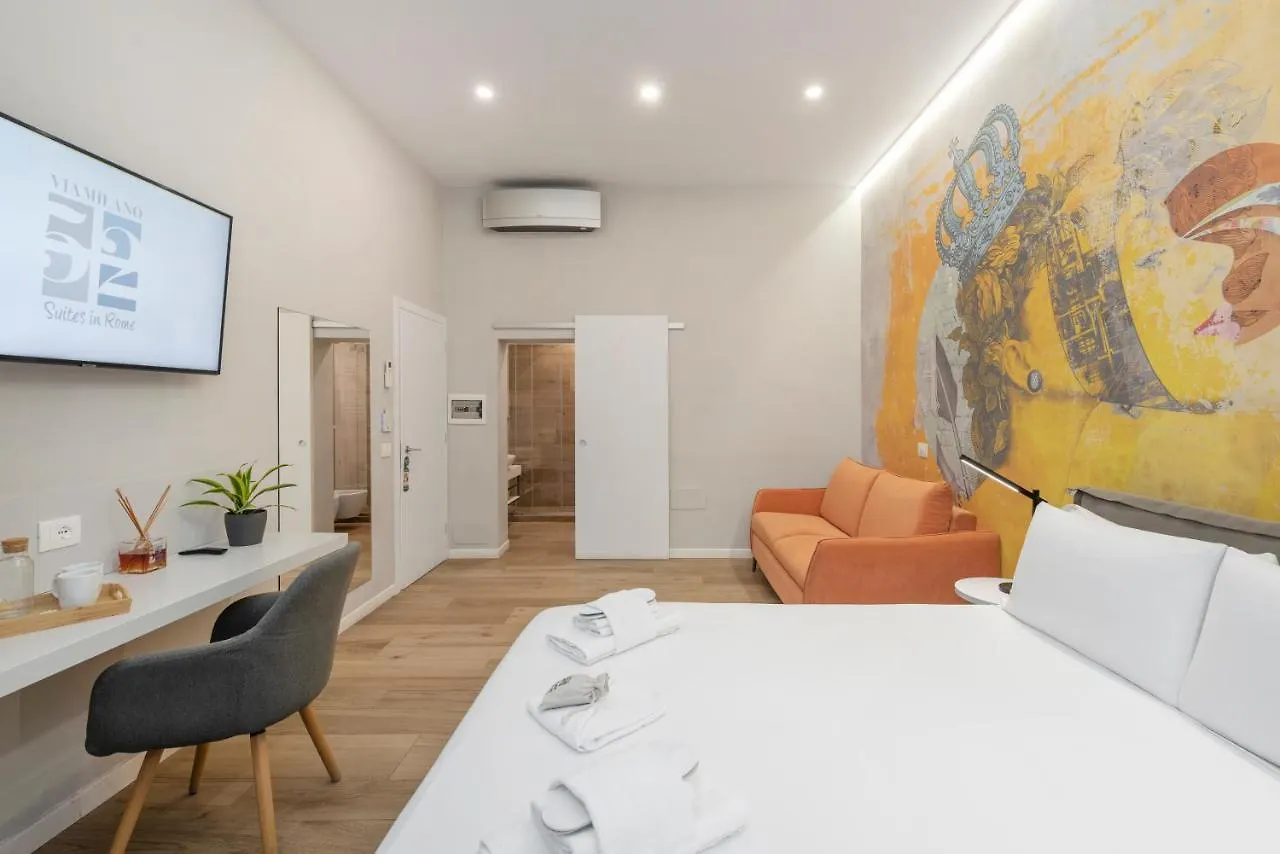 Hotel Via Milano 52 Roma Italia